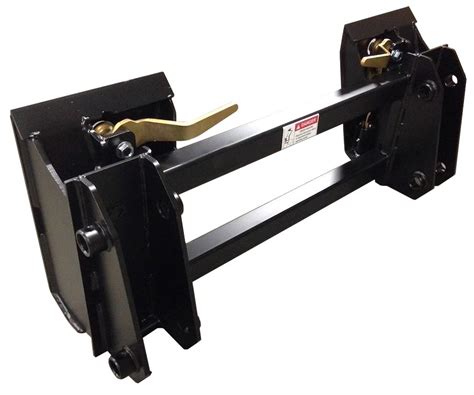 skid steer mounting bracket|skid steer adapter.